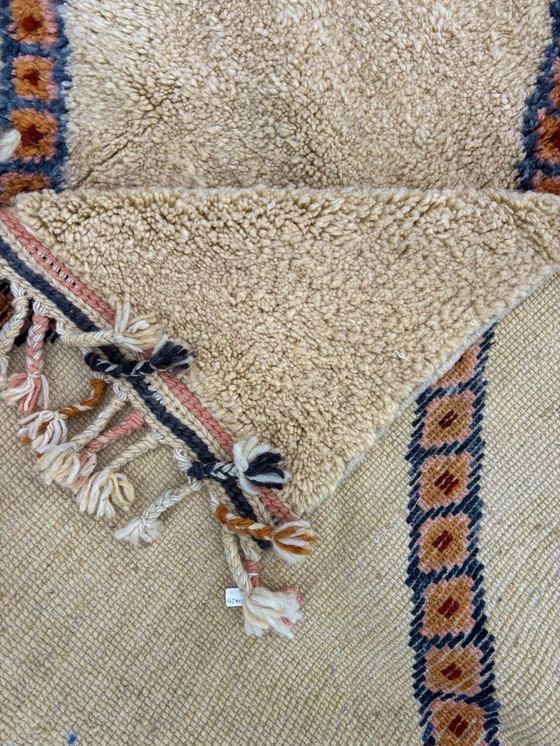 Image 1 of Moroccan Stunning Beni Handmade Wool Rug - 215X300 Cm