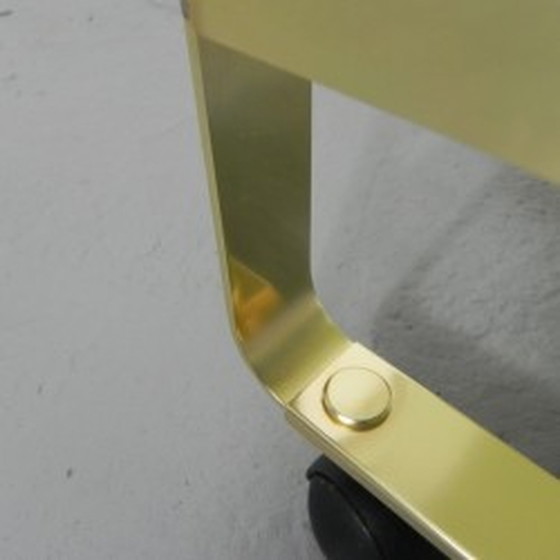 Image 1 of Chariot de bar à boissons vintage de l'ère spatiale par AV Handwerk - années 1970