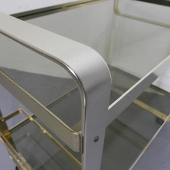 Image 1 of Carrello bar vintage Space Age per bevande di AV Handwerk - anni '70