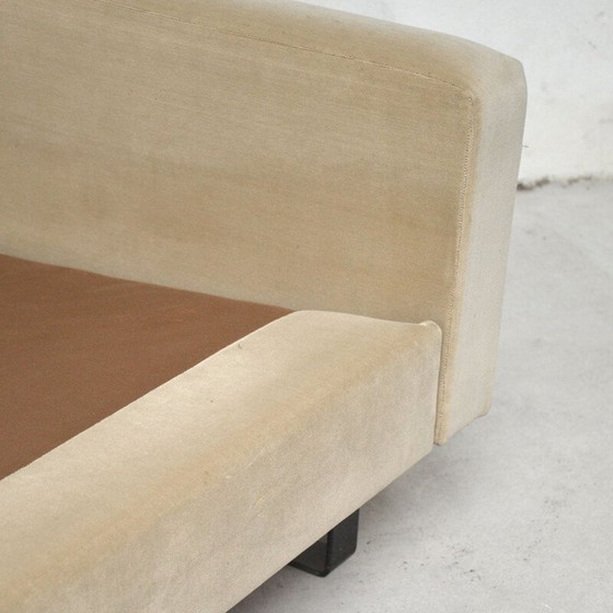 Image 1 of Vintage living room velvet fabric in beige colors by Friedrich Wilhelm Möller for Kor, Germany 1960