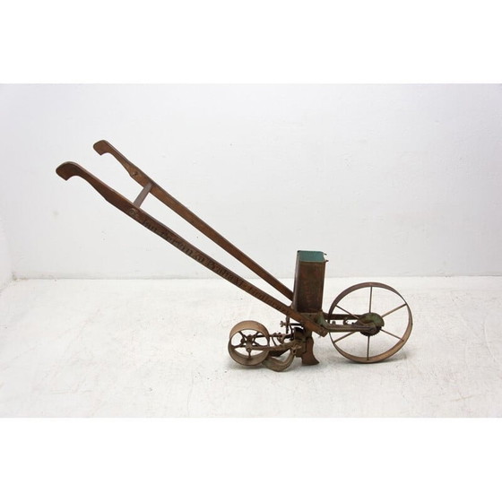 Image 1 of Vintage manual single row seeder, Austria