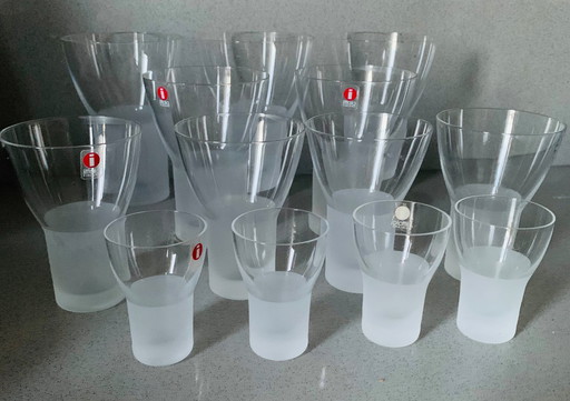 13x verres Iittala Marrku Salo