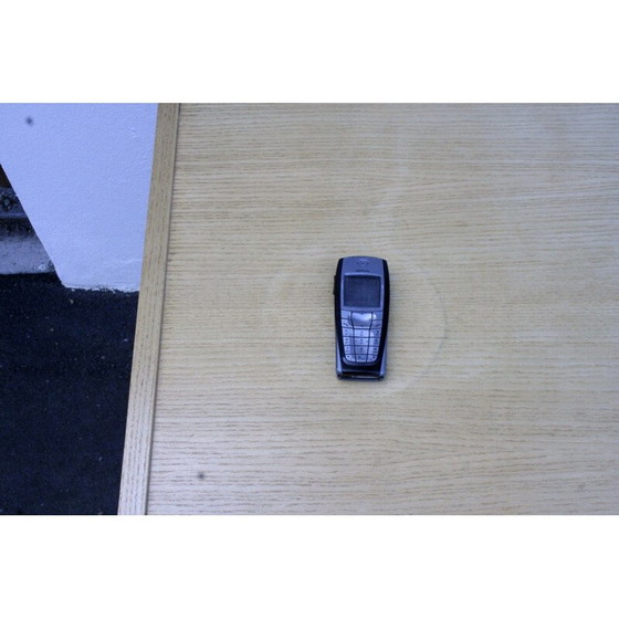 Image 1 of Sideboard with vintage rosewood doors and brass legs, 1950