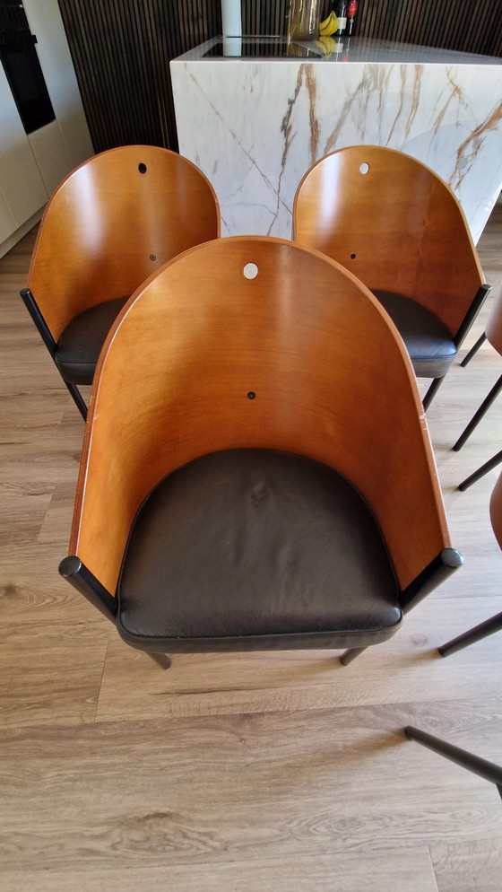 Image 1 of 6x Philippe Starck Costes chair