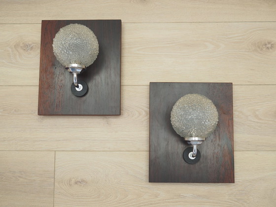 Image 1 of Set Of Two Wall Lamps, Danish Design, 1970S, Production: Denmark