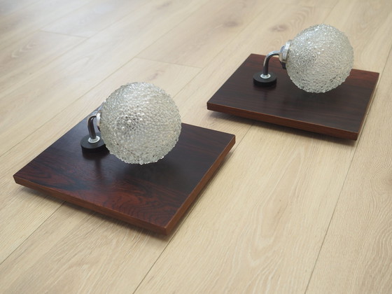 Image 1 of Set Of Two Wall Lamps, Danish Design, 1970S, Production: Denmark