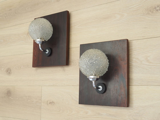 Image 1 of Set Of Two Wall Lamps, Danish Design, 1970S, Production: Denmark