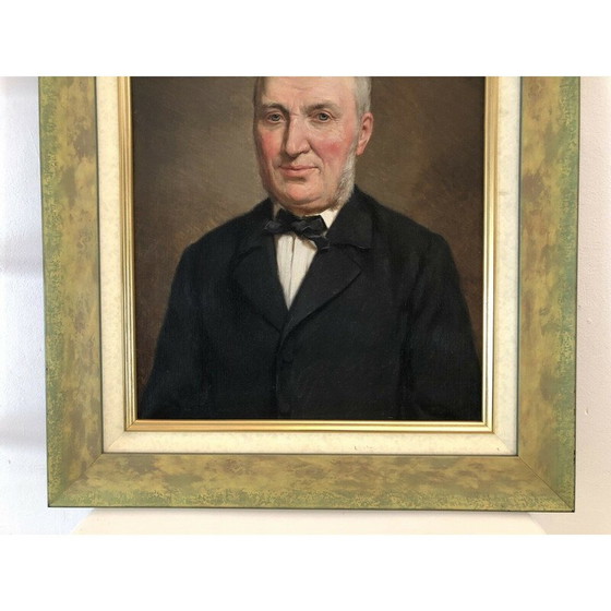 Image 1 of Oil on canvas vintage Lyon school signed by Paul Claude Jance