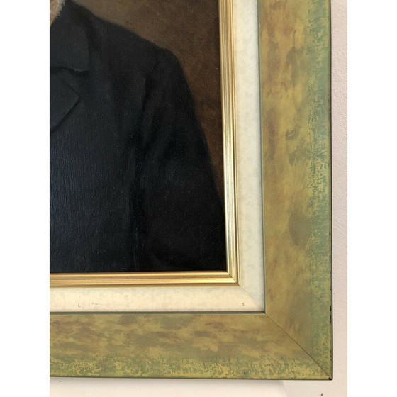 Image 1 of Oil on canvas vintage Lyon school signed by Paul Claude Jance