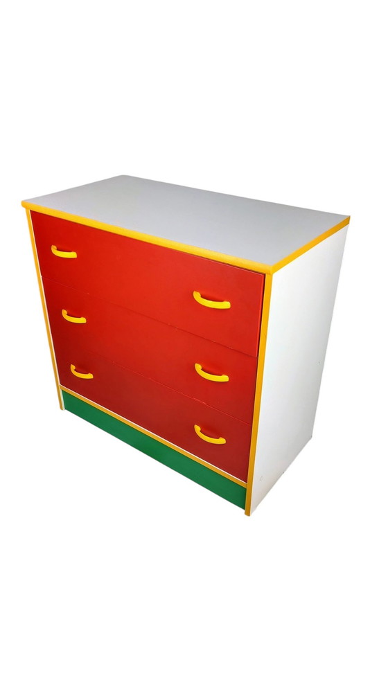 Image 1 of Post Modern Drawer Cabinet 1980S/90S