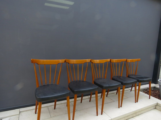 Image 1 of 5x Stevens dining chairs