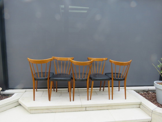 Image 1 of 5x Stevens dining chairs