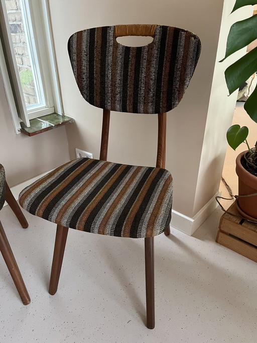 2x 1960s Chair 1X Footstool