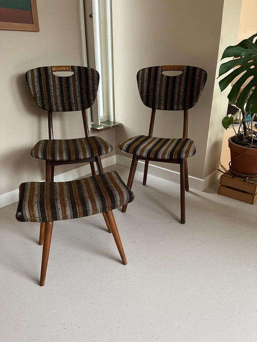 2x 1960s Chair 1X Footstool