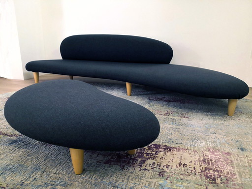 Vitra Freeform Sofa and Ottoman