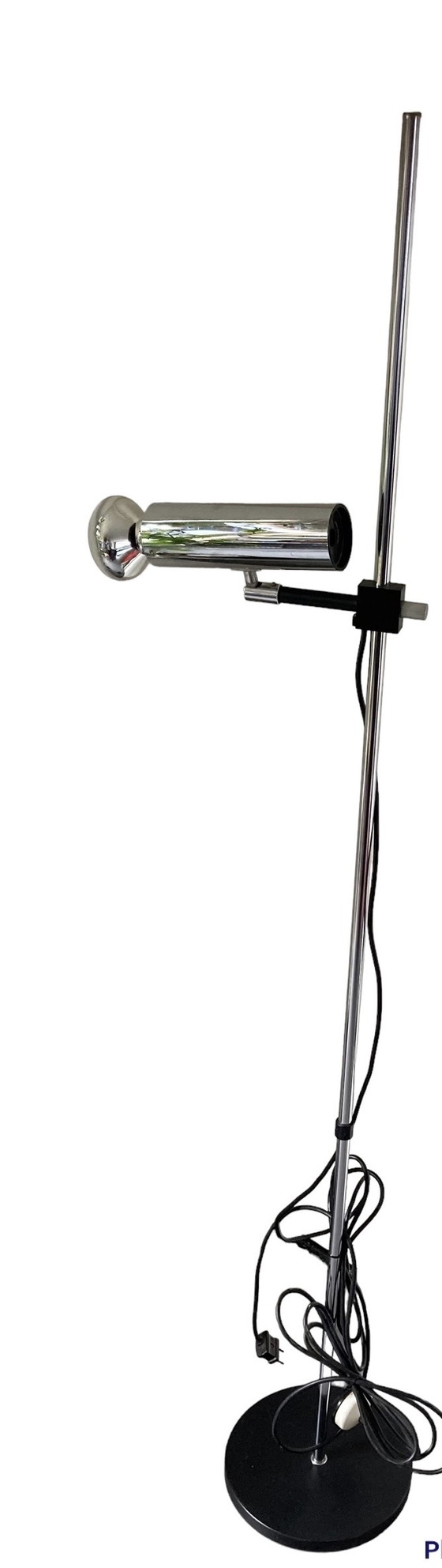 Image 1 of Lampada da terra vintage cromata Design Arnold Berges per Staff Leuchten