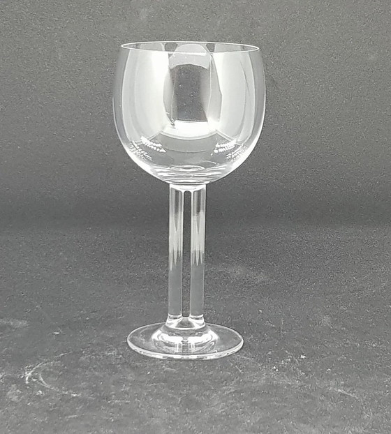 Image 1 of 4 Rosenthal X Mario Bellini Wine Glasses - Cupola Design From Crystal