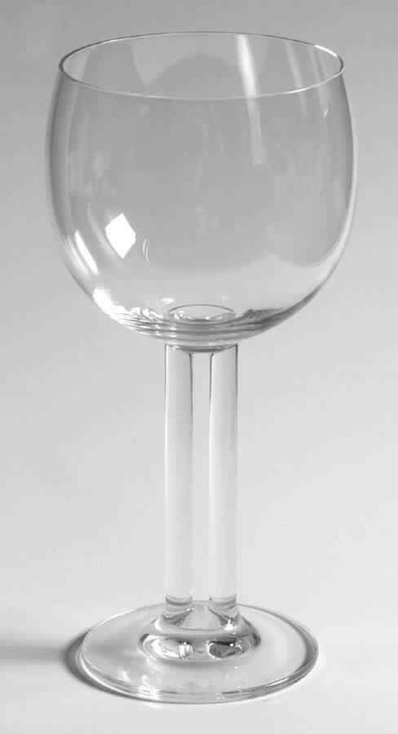 Image 1 of 4 Rosenthal X Mario Bellini Wine Glasses - Cupola Design From Crystal