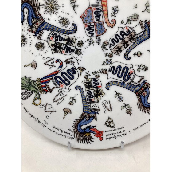 Image 1 of Vintage plate for Fornasetti, Italy