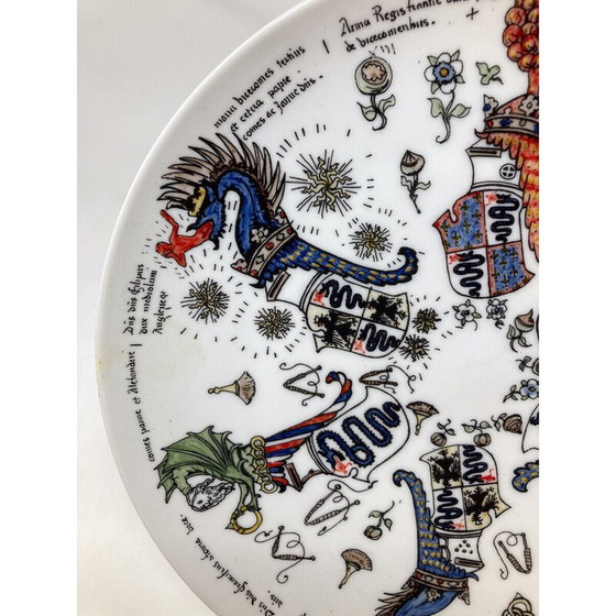 Image 1 of Vintage plate for Fornasetti, Italy