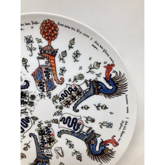 Image 1 of Vintage plate for Fornasetti, Italy