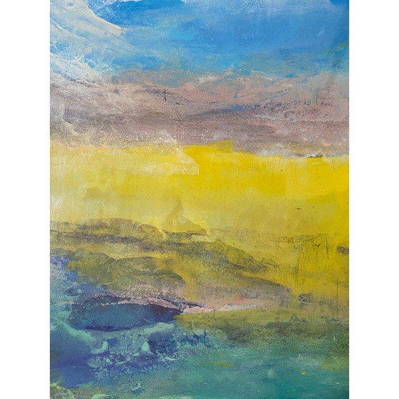 Image 1 of Composition abstraite vintage Zenaken, 1954