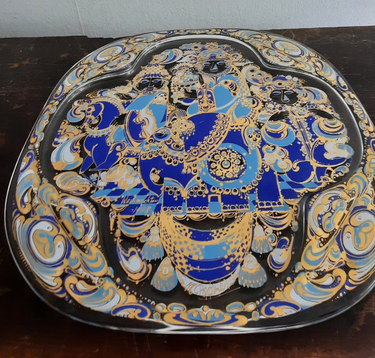 希少 Rosenthal studio-linie Bjorn Wiinblad Bjorn Wiinblad for Rosenthal wall plate | €59 | Whoppah