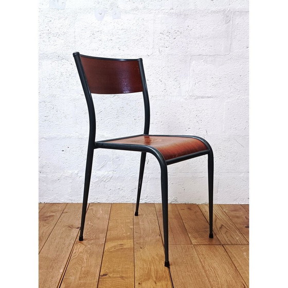 Image 1 of Vintage metal "Mullca 510" chair, 1950s