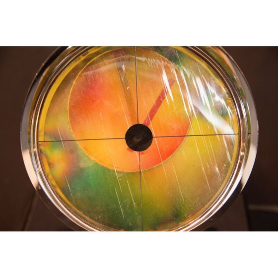 Image 1 of Reloj vintage de metal multicolor, Japón, 1980