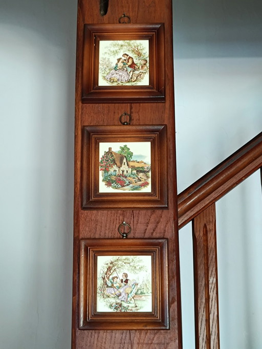 Pack of 3 Small 80's Decorative Paintings