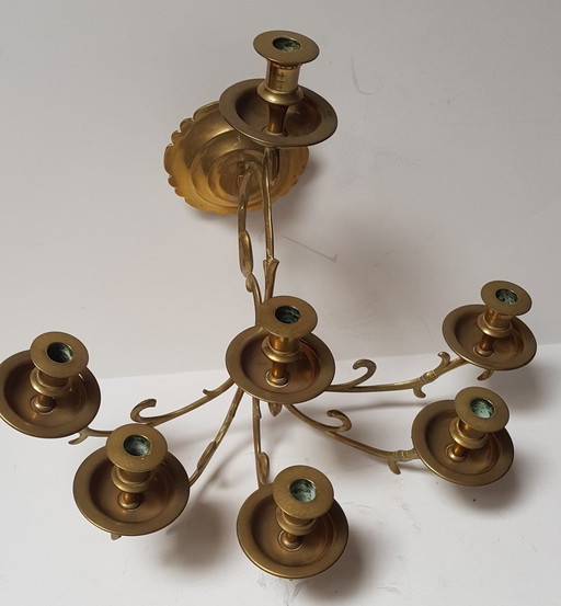 Brass Wall Chandelabra