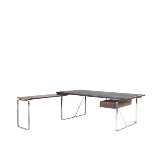 L-shaped Desk by Jorge Lund & Ole Larsen for Bo-Ex, Denmark 1960