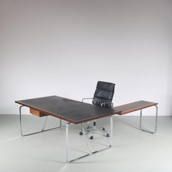 Image 1 of L-shaped Desk by Jorge Lund & Ole Larsen for Bo-Ex, Denmark 1960