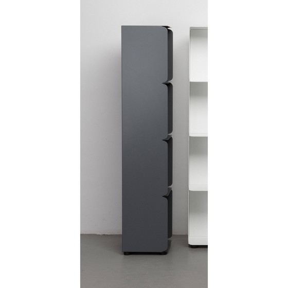 Image 1 of Gray Cabinet 160X40 Cm Design Nendo For Quodes - on legs