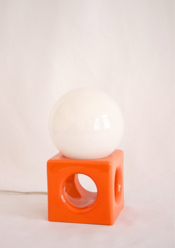 Image 1 of Space Age Ceramic Table Lamp