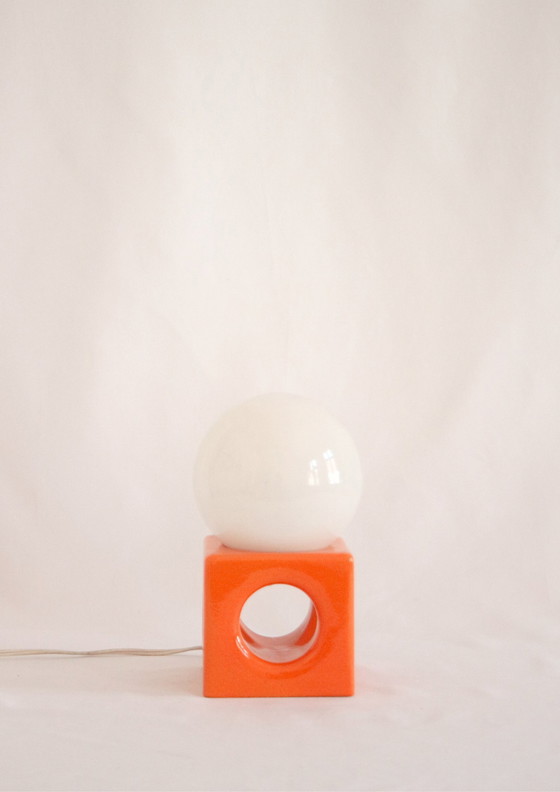 Image 1 of Space Age Ceramic Table Lamp