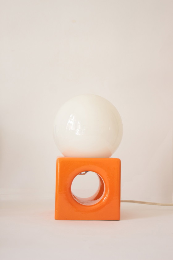 Image 1 of Space Age Ceramic Table Lamp