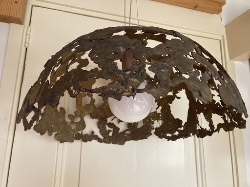 Bronze Sandeluce Dome Lamp, Hand Cast