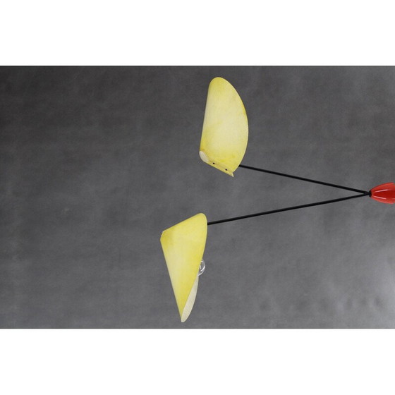 Image 1 of Vintage pendant lamp by Josef Hurka, Czechoslovakia 1960