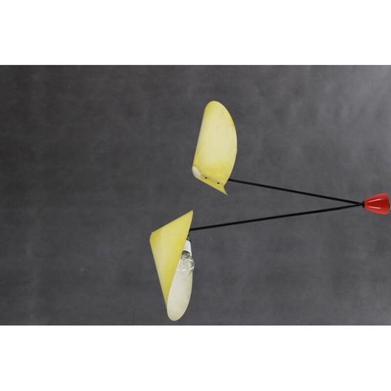 Image 1 of Vintage pendant lamp by Josef Hurka, Czechoslovakia 1960
