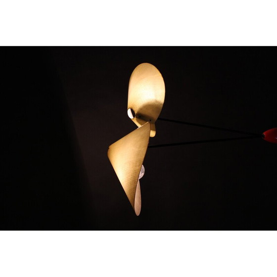 Image 1 of Vintage pendant lamp by Josef Hurka, Czechoslovakia 1960