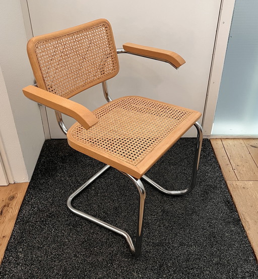 4x Vintage webbing chairs