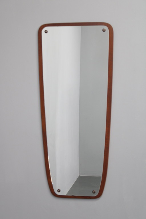 1960S Danish Teak Mirror