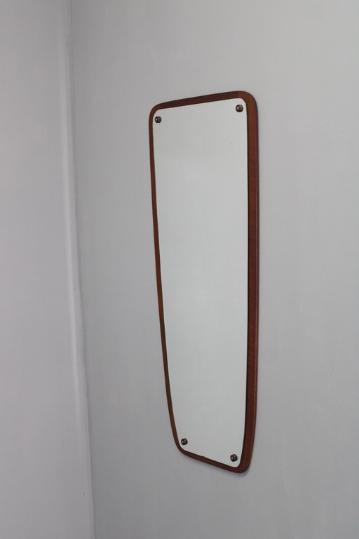 1960S Danish Teak Mirror