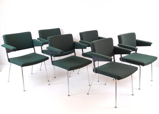 6 chairs cordemeijer gispen | newly upholstered De Ploeg