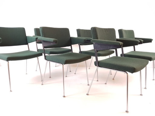 6 chairs cordemeijer gispen | newly upholstered De Ploeg