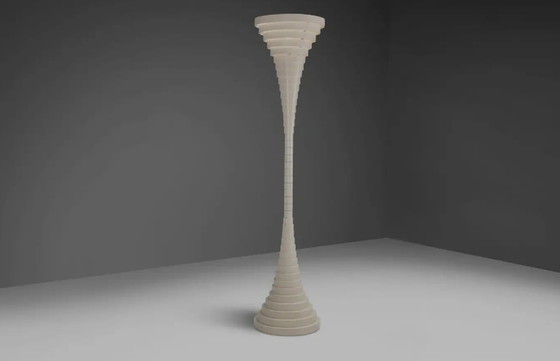 Image 1 of Fumagalli ‘Helga’ Floor Lamp by Silvio Bilangione and Paolo Portoghesi