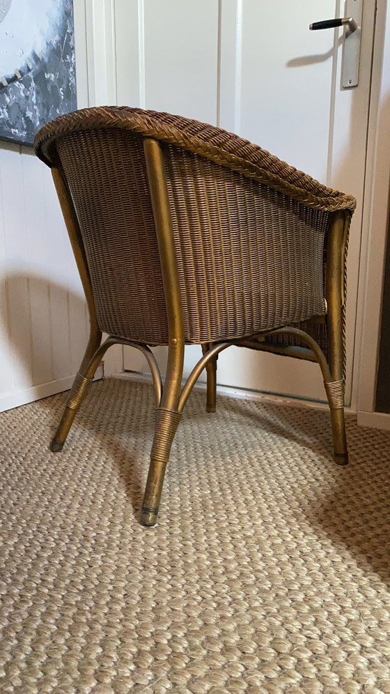 Image 1 of 2x Lloyd Loom armchair