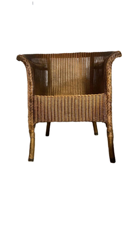 Image 1 of 2x Lloyd Loom armchair