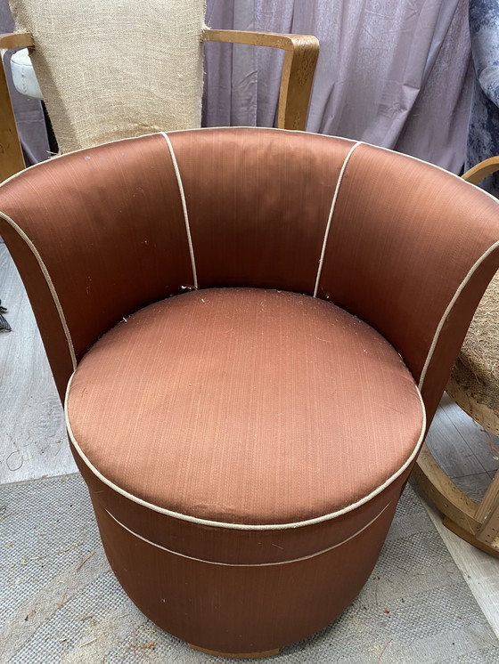 Image 1 of Antique 40's Armchairs and Fireside Chairs